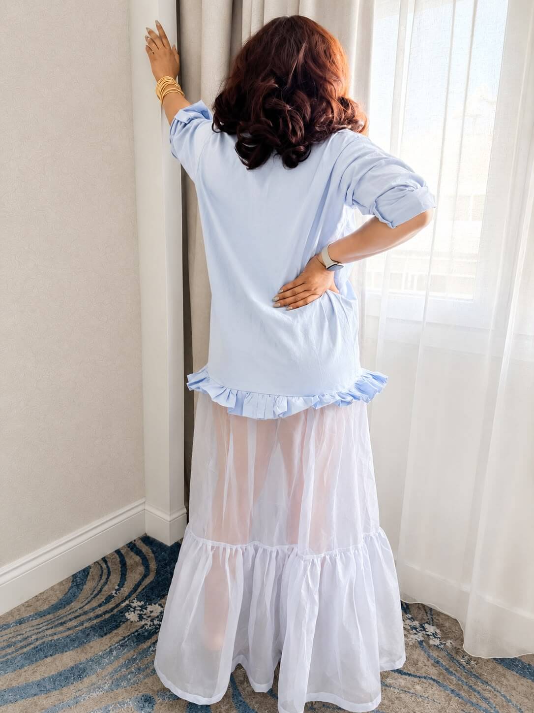 the organza lux shirt dress (4) the organza lux shirt dress (4)